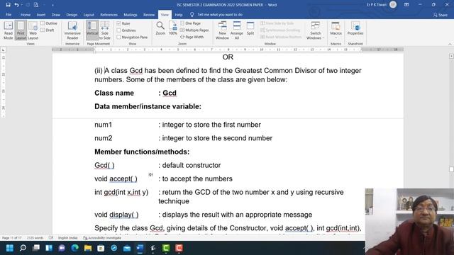 ISC SEMESTER 2 SPECIMEN PAPER 2022 | Inheritance | Recursion | Stacks | Queues | Strings | XI & XII смотреть онлайн