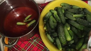 Закуска из огурцов с кетчупом Чили на зиму.