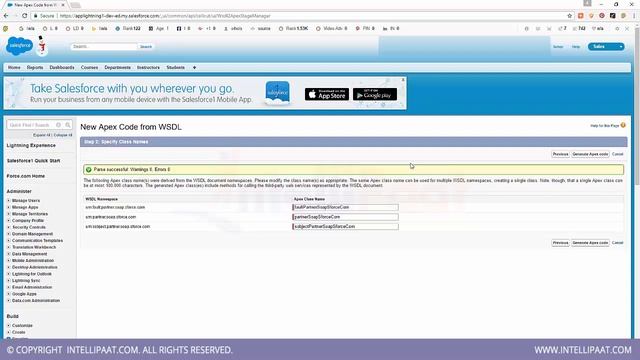 Parsing the WSDL in Salesforce | Salesforce Tutorial | Online Salesforce Training | Intellipaat смотреть онлайн
