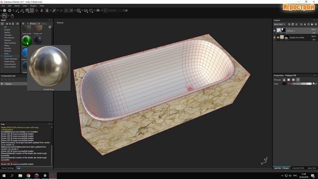 Blender 2.8,развертка,экспорт модели,импорт модели в Unity 5,текстурирование в Substance Painter смотреть онлайн