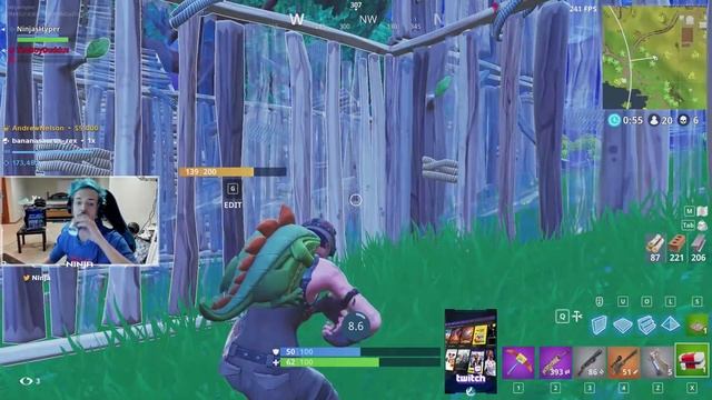 Ninja and Drake Play Duos!!! - Fortnite Battle Royale Gameplay - Game 2 смотреть онлайн