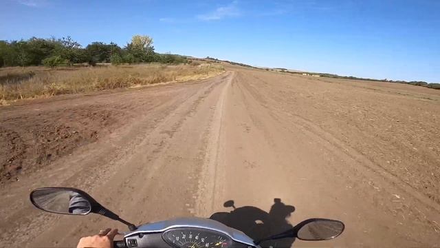 Эндуро на мопеде | Honda Dio AF62 на полевых дорогах смотреть онлайн