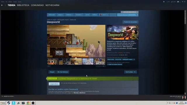 ¿ Deberías jugar a DeepWorld ? - NotHecarim - Español смотреть онлайн