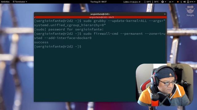 Instalando DOCKER (docker-compose) en FEDORA 32 смотреть онлайн