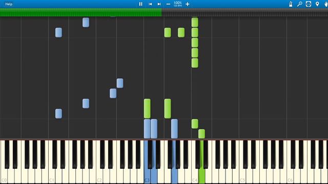 【EGOIST】「Ghost of a smile」Piano Tutorial (Synthesia) смотреть онлайн