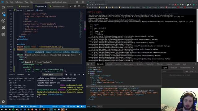 Livecoding with Buddy Rabbits [ Jaman ] - Coding Garden Community App | Frontend | Vue.js смотреть онлайн