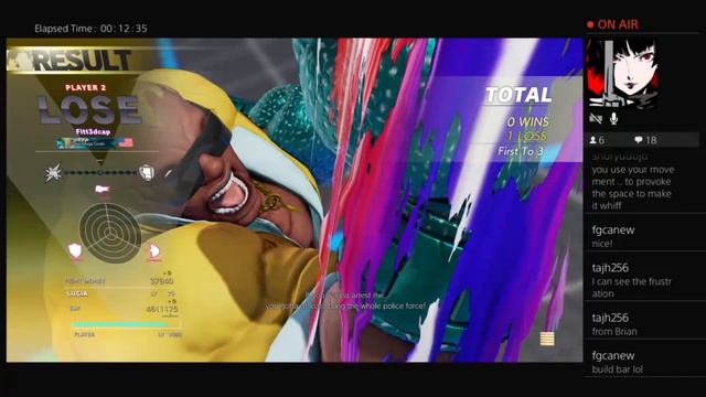 SFV Fitt3cap UGM Lucia Vs EQNX|Brian F GM Balrog FT3/FT3