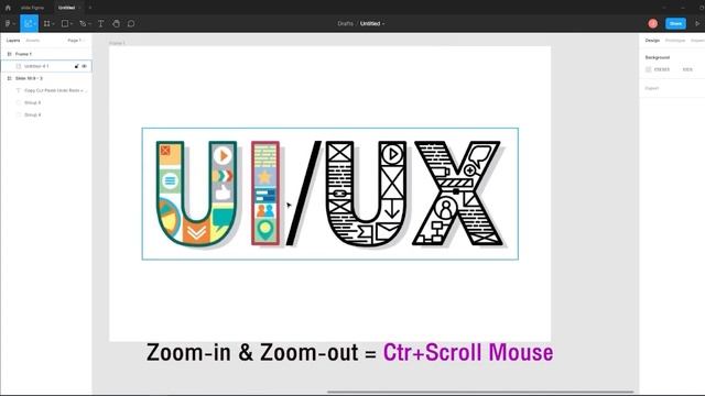 Figma Tips & Tricks Zoom in & Zoom out การย่อขยายหน้าจอการทำงานFIGMA смотреть онлайн