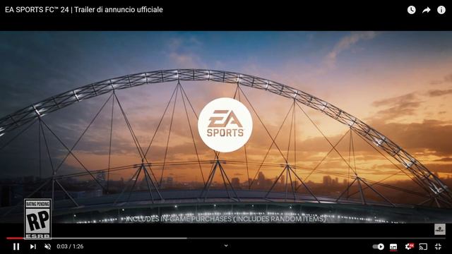EA SPORTS FC 24 - Video Teaser UFFICIALE , Copertina Ultimate Edition e Data Full Gameplay Trailer! смотреть онлайн