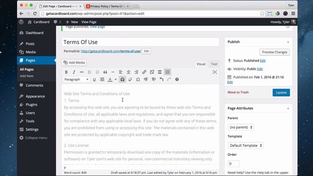 10 - Add Pages in WordPress - 2016 смотреть онлайн