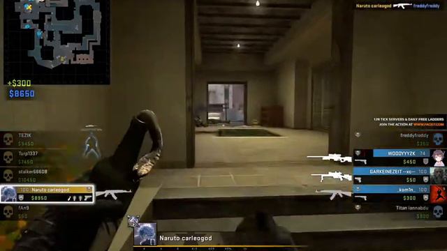 ACE! Faceit 10 LVL 2500 AVG ELO! carleogod's moment смотреть онлайн
