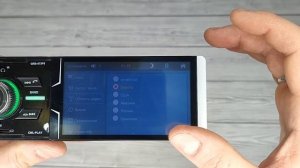 1Din Магнитола Pioneer GRS-473P с сенсорным экраном и достойным качеством звучания