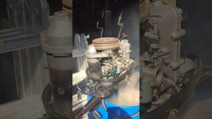 Вихрь 25 с электростартером и аккумулятором под колпаком