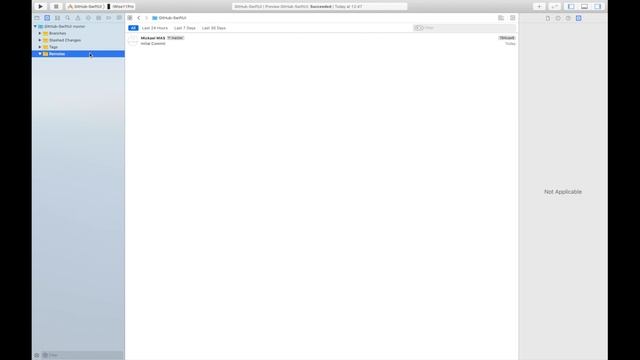 Comment créer un projet GitHub avec Xcode Part 1/3 (Création) смотреть онлайн