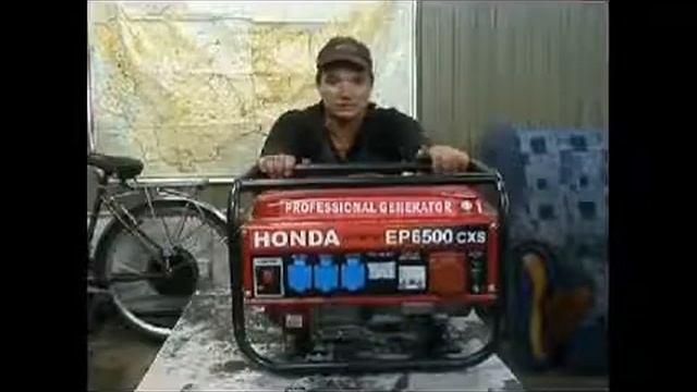 Супер генератор Honda EP6500 смотреть онлайн