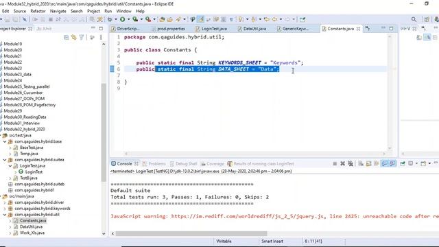 Selenium Part 95 Hybrid FrameWork 6 смотреть онлайн