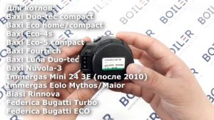 Мотор трехходового клапана ELBI 220v узкий (BAXI Fourtech 24F) [710047300]