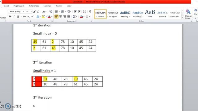 Sort an array using Selection Sort in java - Hindi смотреть онлайн