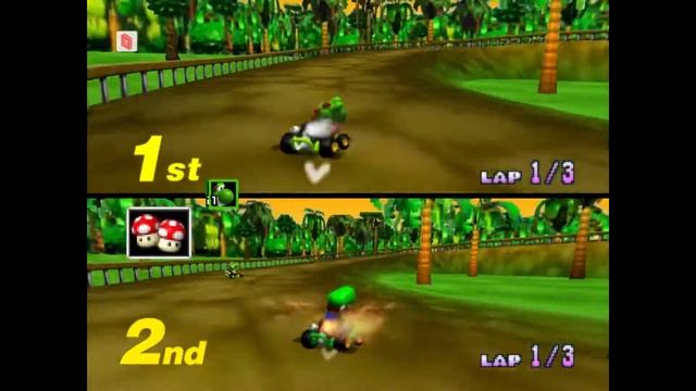 Mario Kart 64 Tournament 1 CBR vs LD смотреть онлайн