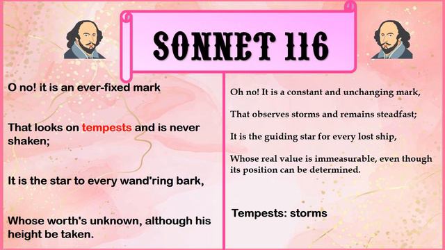 SONNET 116 William Shakespeare | ISC Class 11 Rhapsody | Line-by-Line Explanation & Themes смотреть онлайн