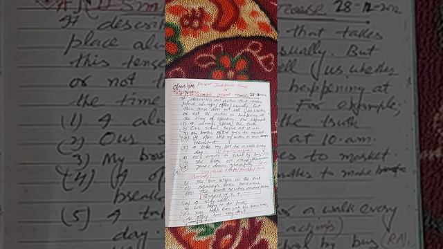 Tense(Simple present tense) смотреть онлайн