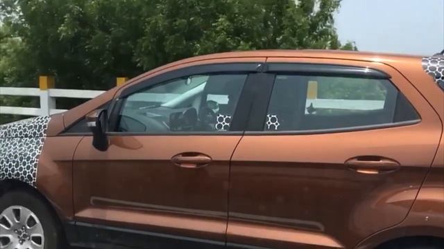 New 2017 Ford EcoSport Spied In India | New Features Revealed смотреть онлайн