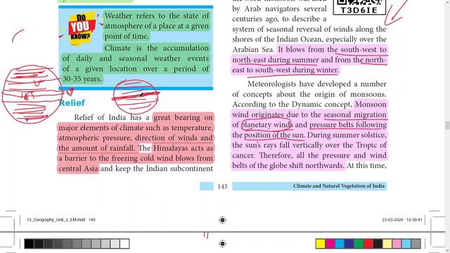 Std 10th Lesson 2 Climate and Natural Vegetation of India Part 1 смотреть онлайн