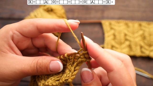 Узор «Симфония кос» спицами ? «Cable Symphony» knitting pattern смотреть онлайн