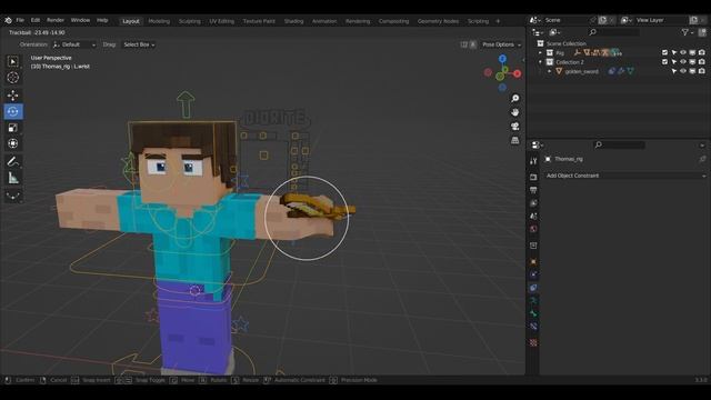 How to properly parent objects in Blender | Tutorial - DioriteTM смотреть онлайн