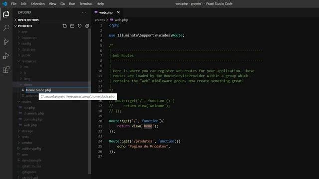 Estrutura MVC: Como Criar Rotas e Views no Laravel смотреть онлайн