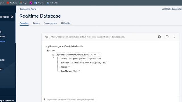 2021 || Firebase Realtime Unity عرض توضيحي لعمل مشروع بال смотреть онлайн