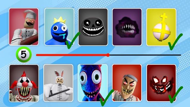 Guess the MONSTER'S VOICE #4 |ROBLOX DOORS & ROBLOX OBBYS, GARTEN OF BANBAN смотреть онлайн