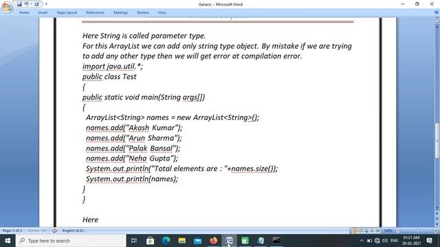 Generic in Java смотреть онлайн