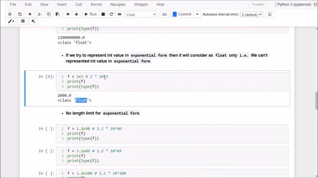 04. Float Data Type with Scientific Notation in Python смотреть онлайн