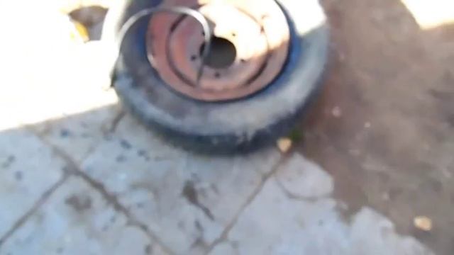 Ремонт колёс на телегу. смотреть онлайн