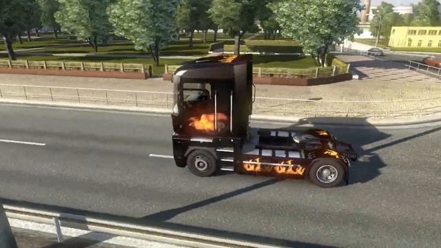 ETS 2 mod: Renault Magnum Feueradler skin смотреть онлайн