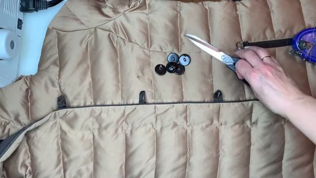 Перешить молнию в пуховике/молнию перешить/пальто молния/переделать самой/перешить своими руками смотреть онлайн
