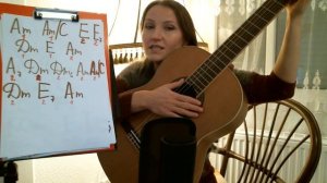 По тропинке снежком запорошенной. Разбор на гитаре. Как играть. Народная песня.