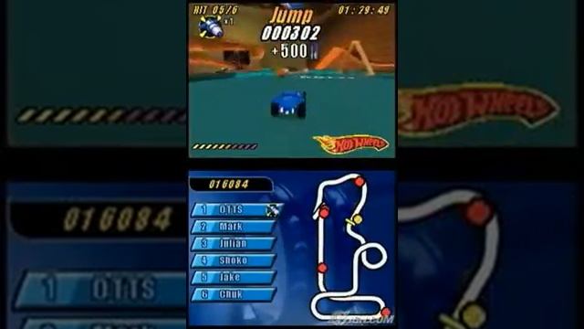 Hot Wheels: Beat That! Nintendo DS Gameplay - Rampage in смотреть онлайн