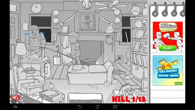 Whack The Thief - Один дома на Android смотреть онлайн
