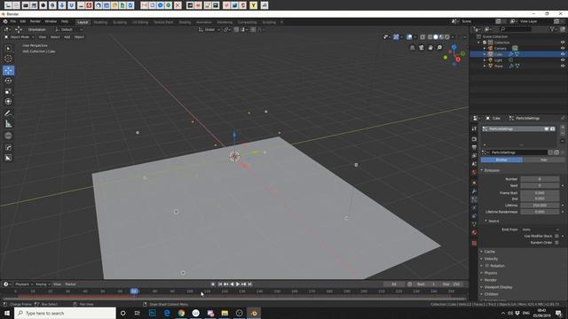 Blender 2.8 : Generate particles from mesh and instance смотреть онлайн