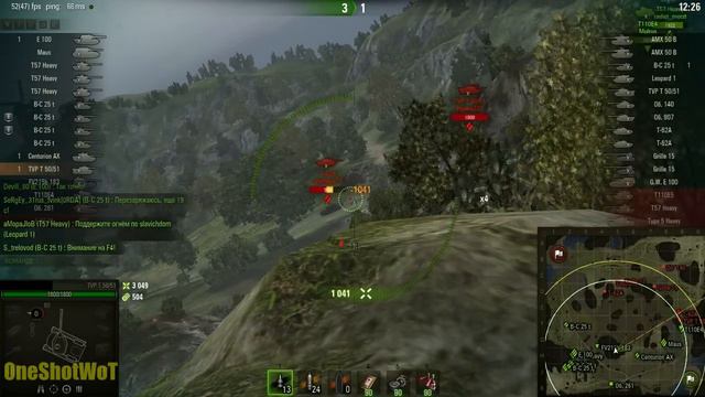 Позиции для Настрела в WOT. Топь TVP T 50/51. Подсадки в БОЮ смотреть онлайн