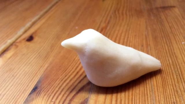 7. Лепим из солёного теста птичку на гнёздышке смотреть онлайн