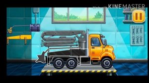 Развивающие мультики для детей, мультики про машинки, мультики про строительную технику, строим дом