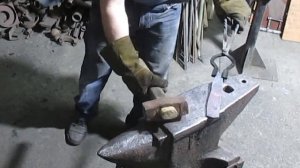 Изготовление ножа.Низкотемпературная ковка. Ковка клинка. Кованый нож. Продолжение.