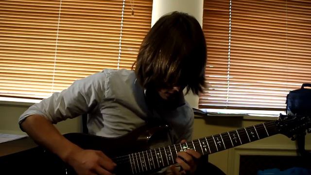 Pyramaze - What lies beyond guitar cover смотреть онлайн