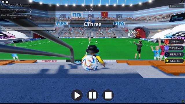 (Free Items) How To Get The Replay VR Headset And Aura In Fifa World (Roblox) смотреть онлайн