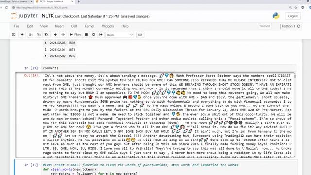 Word Frequency & Emoji Analysis of WallStreetBets смотреть онлайн