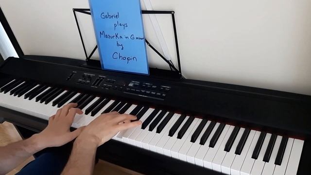 Mazurka in G minor by Frederic Chopin (Grade 6) смотреть онлайн