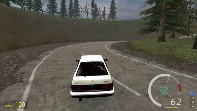 Garry's Mod AE86 drift смотреть онлайн